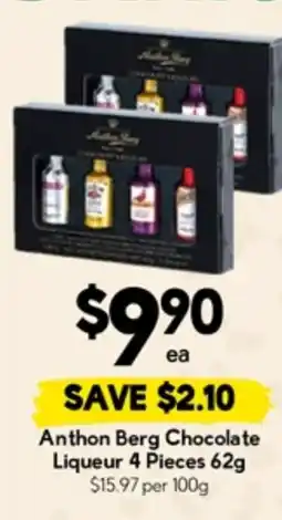 Drakes Anthon Berg Chocolate Liqueur offer