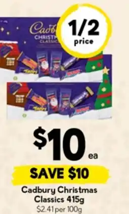 Drakes Cadbury Christmas Classics offer