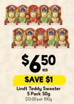 Drakes Lindt teddy sweater offer