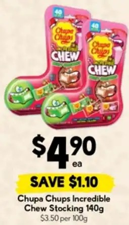 Drakes Chupa Chups Incredible Chew Stocking offer