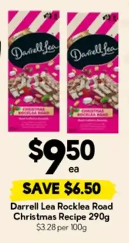 Drakes Darrell Lea Rocklea Road Christmas Recipe offer