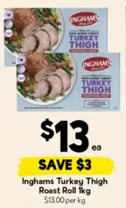 Drakes Inghams turkey thigh roast roll offer