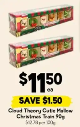 Drakes Cloud theory cutie mallow christmas train offer