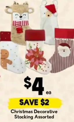 Drakes Christmas decorative stocking offer