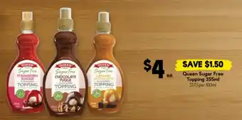 Queen Sugar Free Topping