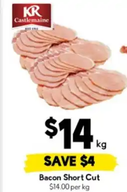 Drakes Bacon short cut offer