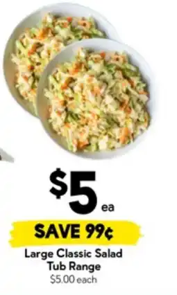 Drakes Large classic salad tub range offer