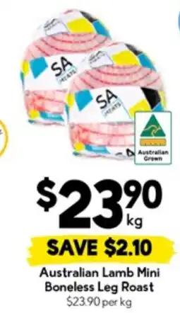 Drakes Australian lamb mini boneless leg roast offer