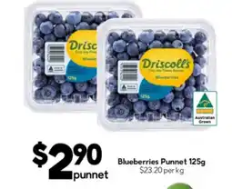 Drakes Blueberries Punnet offer