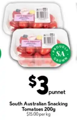 Drakes South australian snacking tomatoes offer