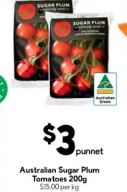 Drakes Australian sugar plum tomatoes offer