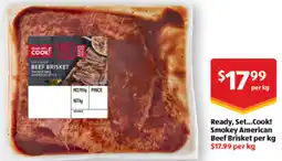 ALDI Ready, Set...Cook! Smokey American Beef Brisket offer