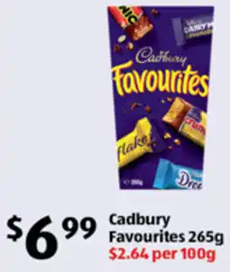 ALDI Cadbury Favourites offer