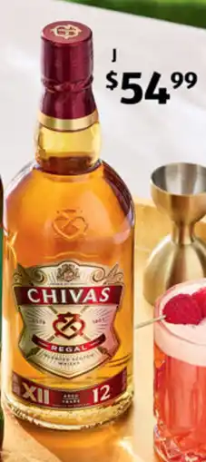 ALDI Chivas Regal 12yo Scotch Whisky offer