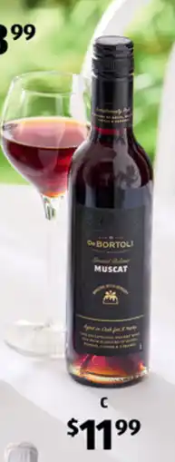 ALDI De Bortoli Limited Release Muscat NV offer