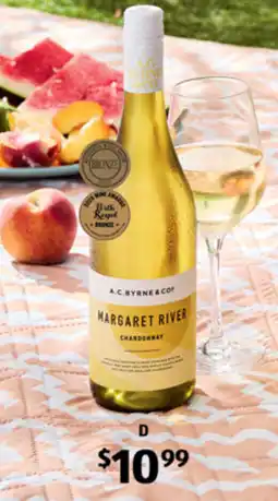 ALDI A.C. Byrne & Co Margaret River Chardonnay 2025 offer