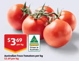 ALDI Australian Truss Tomatoes offer