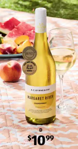 ALDI A.C. Byrne & Co Margaret River Chardonnay 2025 offer