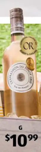 ALDI L'Expression Pinot Gris 2024 offer