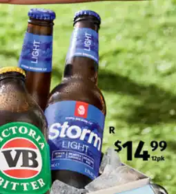 ALDI Storm Brewing Light Beer offer