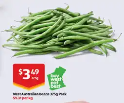 ALDI West Australian Beans offer