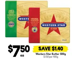 Drakes Western Star Butter offer