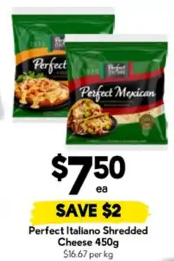 Drakes Perfect Italiano Shredded Cheese offer