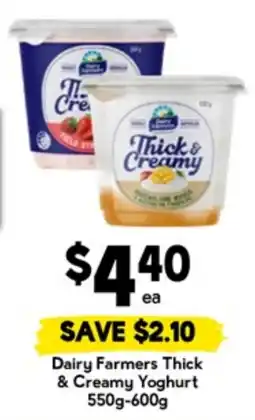 Drakes Dairy Farmers Thick & Creamy Yoghurt offer
