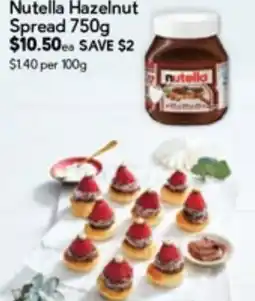 Drakes Nutella Hazelnut Spread offer