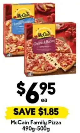 Drakes McCain Family Pizza offer