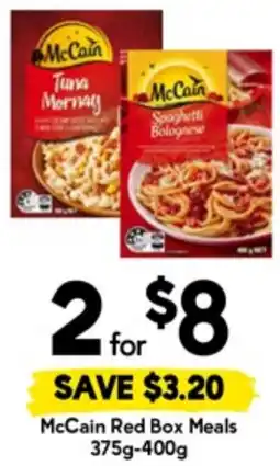 Drakes McCain Red Box Meals offer