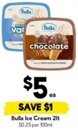 Drakes Bulla Ice Cream offer