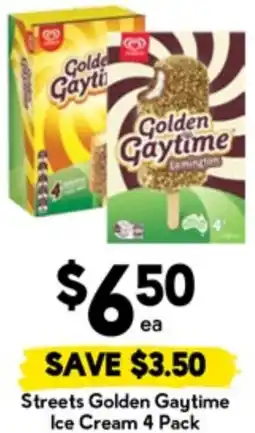 Drakes Streets Golden Gaytime Ice Cream offer