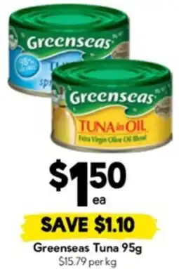 Drakes Greenseas Tuna offer