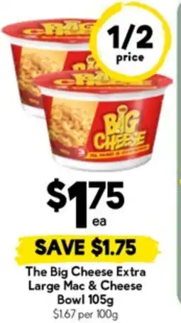 Drakes The Big Cheese Extra Large Mac & Cheese Bowl offer