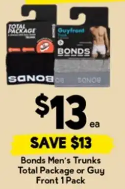 Drakes Bonds Men's Trunks Total Package or Guy Front offer