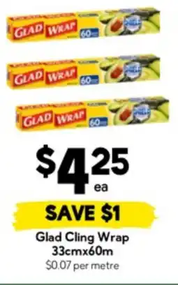 Drakes Glad Cling Wrap offer