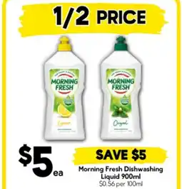 Drakes Morning Fresh Dishwashing offer