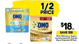 Drakes Omo Ultimate or Expert Laundry Liquid offer