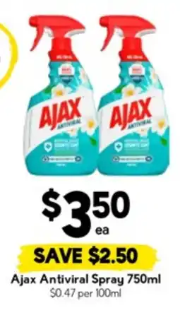 Drakes Ajax Antiviral Spray offer