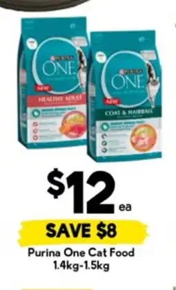 Drakes Purina One Cat Food offer
