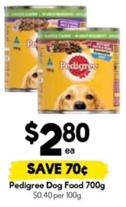 Drakes Pedigree Dog Food offer