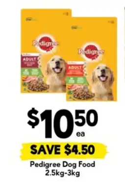 Drakes Pedigree Dog Food offer