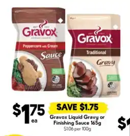 Drakes Gravox Liquid Gravy or Finishing Sauce offer