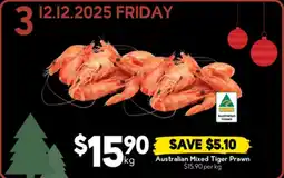 Drakes Australian Mixed Tiger Prawn offer