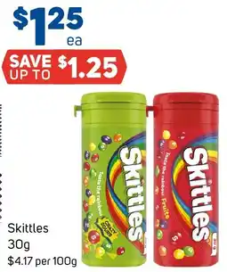 Foodland Skittles offer