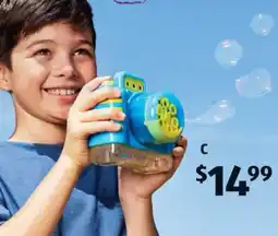 ALDI Bubble Machine Assortment offer
