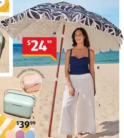 ALDI Premium Beach Umbrella offer