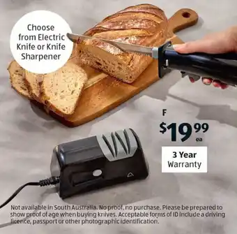 Electric Knife or Electric Knife Sharpener