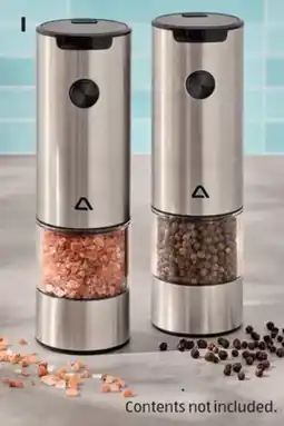 ALDI Electric Wine Set or Electric Salt and Pepper Mills offer